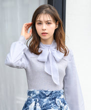 画像をギャラリービューアに読み込む, ボウタイビスチェドッキングニット/MM448312