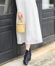 画像をギャラリービューアに読み込む, フェザースカートドッキングワンピース/MM447409