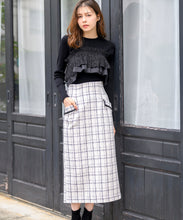 画像をギャラリービューアに読み込む, ラメツイードタイトスカート/MM447201