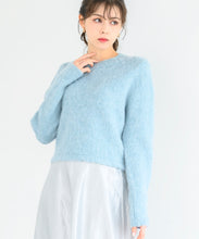 画像をギャラリービューアに読み込む, 起毛フェザーカラーニット/MM448310