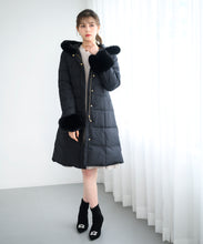 画像をギャラリービューアに読み込む, ファー付きフードロングダウン/MM448608