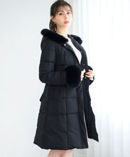 画像をギャラリービューアに読み込む, ファー付きフードロングダウン/MM448608