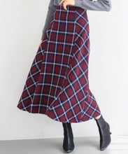 画像をギャラリービューアに読み込む, ロービングチェックAラインスカート/MM447212