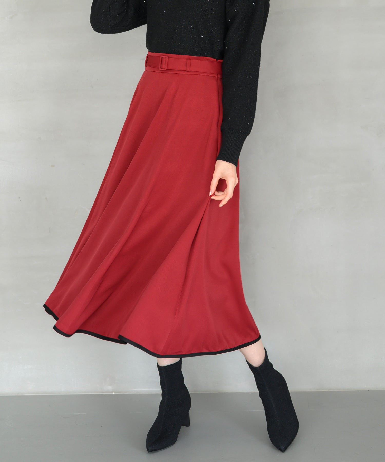 バイカラーフレアスカート/MM447215 – MISCH MASCH|31 Sons de mode