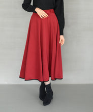 画像をギャラリービューアに読み込む, バイカラーフレアスカート/MM447215