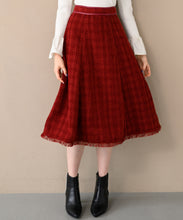 画像をギャラリービューアに読み込む, ツイードフレアスカート/MM447202