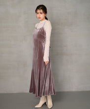 画像をギャラリービューアに読み込む, ベロアキャミワンピース/MM447424