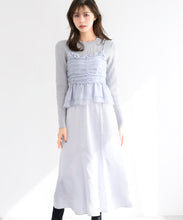 画像をギャラリービューアに読み込む, キャミ付きドッキングワンピース/MM447420