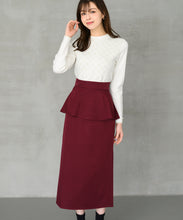 画像をギャラリービューアに読み込む, ペプラムタイトスカート/MM447213
