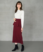 画像をギャラリービューアに読み込む, ペプラムタイトスカート/MM447213