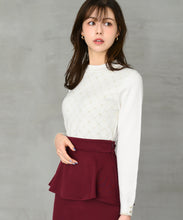 画像をギャラリービューアに読み込む, ラメジャガードハイネックニット/MM448315