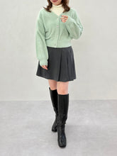 画像をギャラリービューアに読み込む, Vネックシャギーカーディガン/TT548402