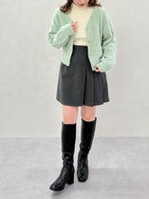 画像をギャラリービューアに読み込む, Vネックシャギーカーディガン/TT548402