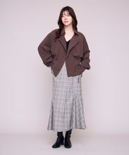 画像をギャラリービューアに読み込む, 【一部店舗限定】ペプラムショートトレンチブルゾン/MM658613