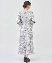 画像をギャラリービューアに読み込む, フラワープリントフリルワンピース/TT517404