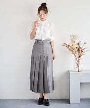 画像をギャラリービューアに読み込む, セミフレアプリーツスカート /TT537201