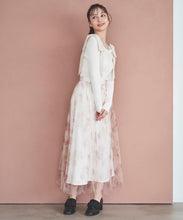 画像をギャラリービューアに読み込む, フラワープリントチュールスカート/TT517203