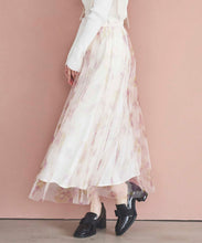 画像をギャラリービューアに読み込む, フラワープリントチュールスカート/TT517203