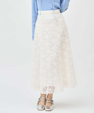画像をギャラリービューアに読み込む, 3Dフラワーレーススカート/TT517202