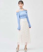 画像をギャラリービューアに読み込む, 3Dフラワーレーススカート/TT517202