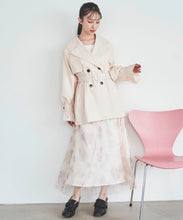 画像をギャラリービューアに読み込む, フラワープリントチュールスカート/TT517203