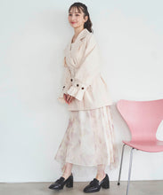 画像をギャラリービューアに読み込む, フラワープリントチュールスカート/TT517203