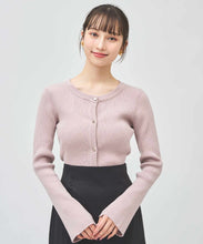 画像をギャラリービューアに読み込む, 取り外し配色リボンカーデトップス/TT518312