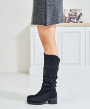 画像をギャラリービューアに読み込む, スエードルーズフィットロングブーツ/57508