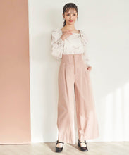 画像をギャラリービューアに読み込む, 肩リボンプリントブラウス/TT518102