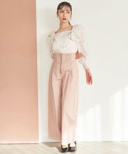 画像をギャラリービューアに読み込む, 肩リボンプリントブラウス/TT518102