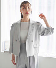 画像をギャラリービューアに読み込む, クロップドダブルジャケット/TT518502