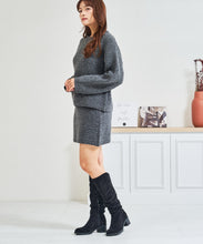 画像をギャラリービューアに読み込む, スエードルーズフィットロングブーツ/57508