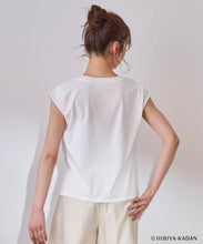 画像をギャラリービューアに読み込む, 【HIBIYA-KADANコラボ】フラワープリントノースリTEE/TT518207