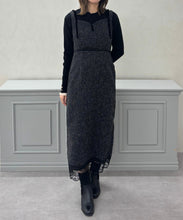 画像をギャラリービューアに読み込む, 【予約販売/12月上旬発売予定】ツイードレーストリミングジャンスカ/TT547417