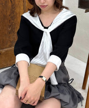 画像をギャラリービューアに読み込む, カフス付ニット/TT538310