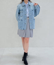 画像をギャラリービューアに読み込む, 【一部店舗限定】コンパクトデニムジャケット/MM658601
