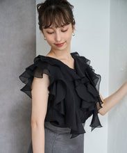 画像をギャラリービューアに読み込む, フリルシアーブラウス/TT528104