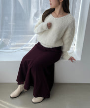 画像をギャラリービューアに読み込む, 【再入荷】【一部店舗限定】ハイウエストマーメイドロングスカート/MM557201