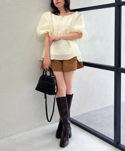 画像をギャラリービューアに読み込む, 一部店舗限定 2wayオフショルジャガードブラウス/TT558101