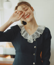 画像をギャラリービューアに読み込む, レースフリルワンピース/TT547405