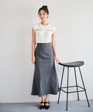 画像をギャラリービューアに読み込む, アソート柄ベルト付マーメイドスカート/TT537204