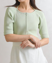 画像をギャラリービューアに読み込む, ホルターネックジップニット/TT628306