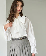 画像をギャラリービューアに読み込む, ボウタイリボンブラウス/TT538108