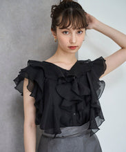 画像をギャラリービューアに読み込む, フリルシアーブラウス/TT528104
