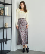 画像をギャラリービューアに読み込む, フリルカラーニット/TT538311