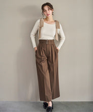 画像をギャラリービューアに読み込む, ダブルベルト付ワイドパンツ/TT537303