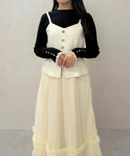 画像をギャラリービューアに読み込む, 【予約販売/11月中旬発売予定】チュールキャミジャンスカ/TT547413