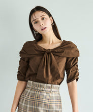 画像をギャラリービューアに読み込む, オフショルリボンブラウス/TT538105