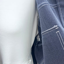 画像をギャラリービューアに読み込む, 【防しわ/UVカット】シャンブレーデニムライダースジャケット/MM418502