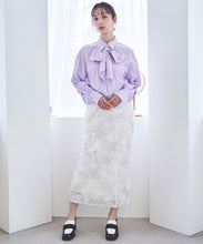 画像をギャラリービューアに読み込む, フロントタッククロップドボウタイシャツ/TT518103